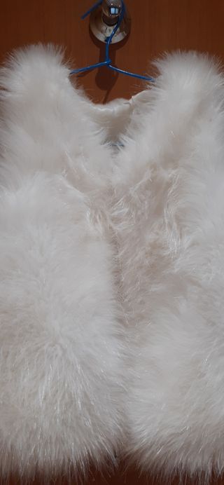 CHALECO PIEL SINTÉTICA NIÑA