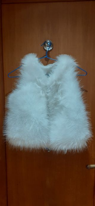 CHALECO PIEL SINTÉTICA NIÑA