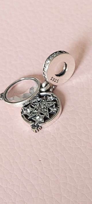 Charm Estrella de plata 925 y circonitas