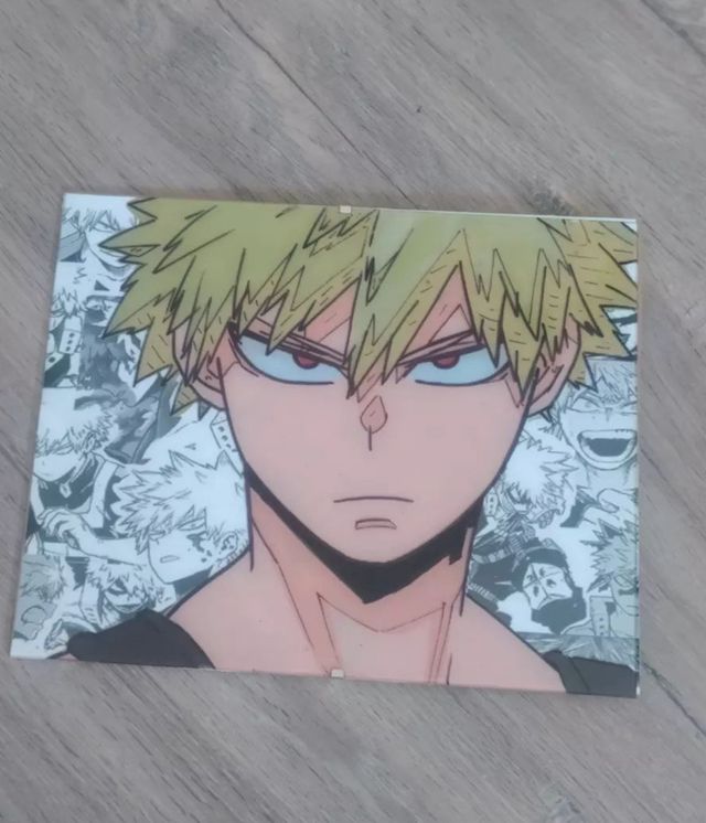 Cuadro cristal anime