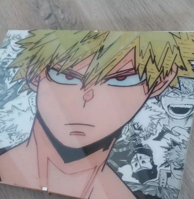 Cuadro cristal anime