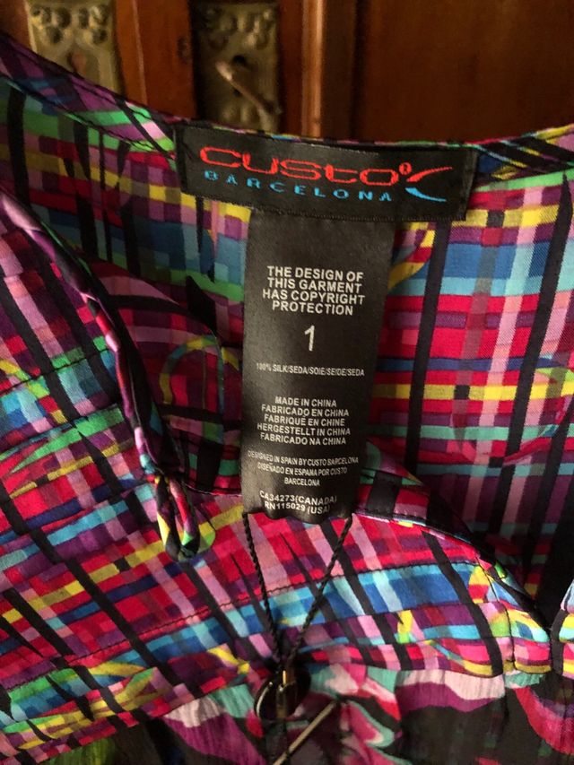 Blusa in seta Custo Barcelona