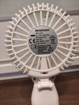 Ventilador de mano