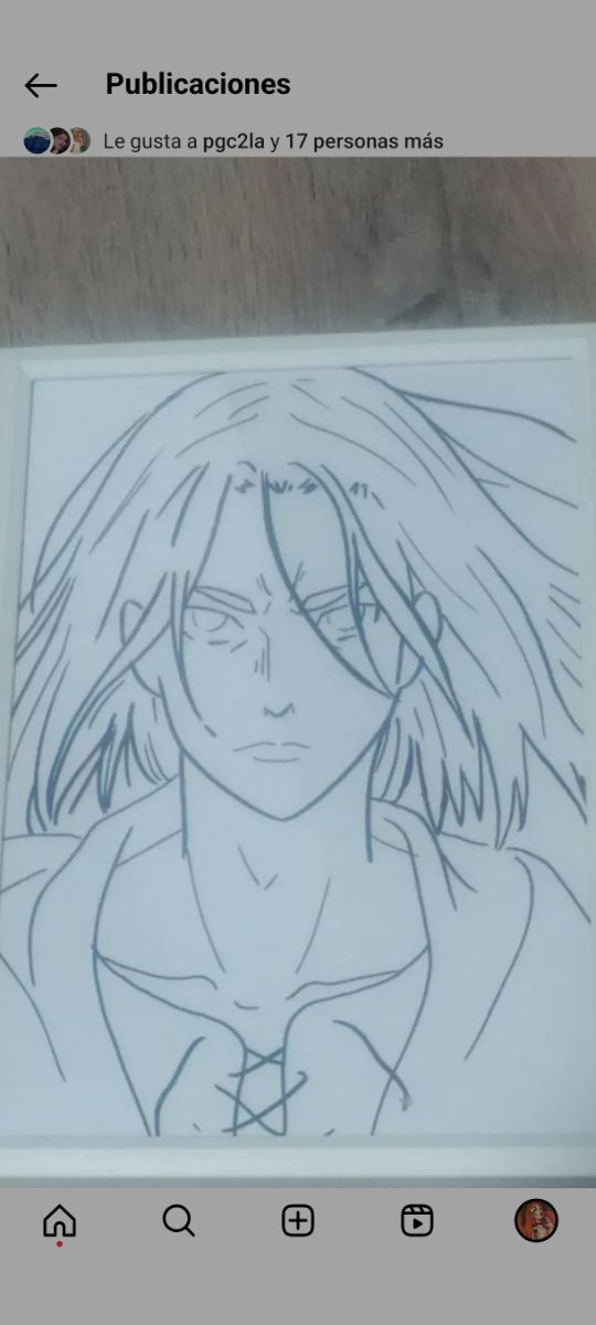 Cuadro cristal anime