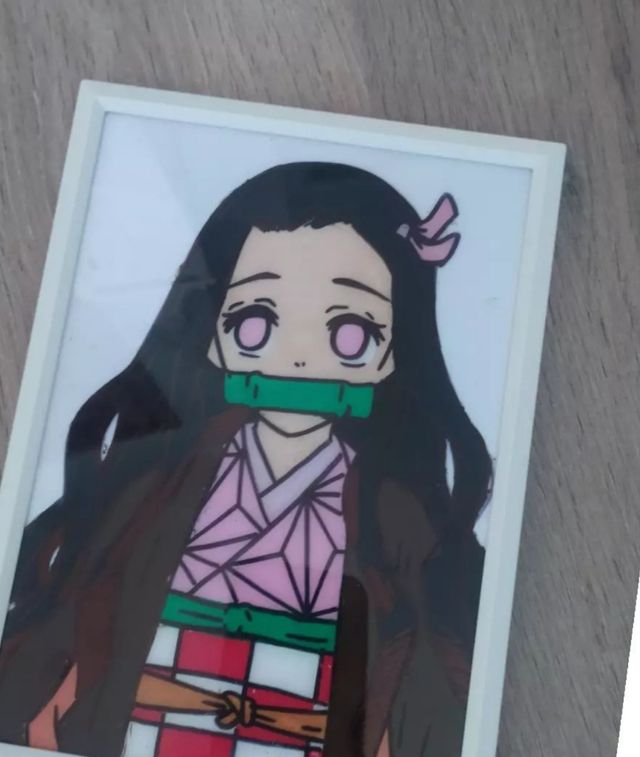 Cuadro cristal anime