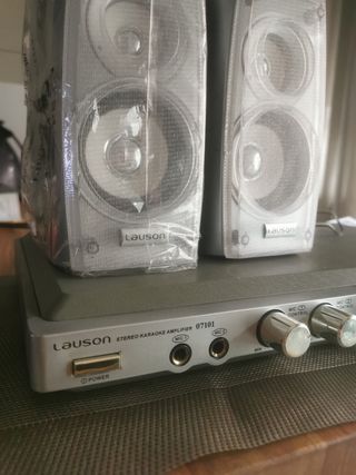 Karaoke amplificador lauson