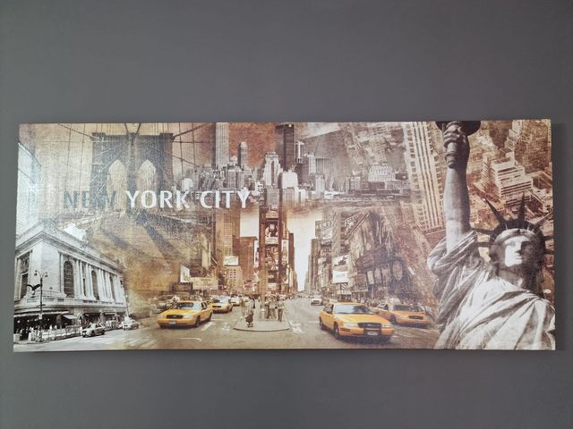 Cuadro en lienzo de NY