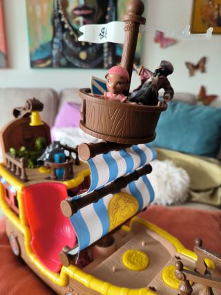 Barco pirata Peter Pan