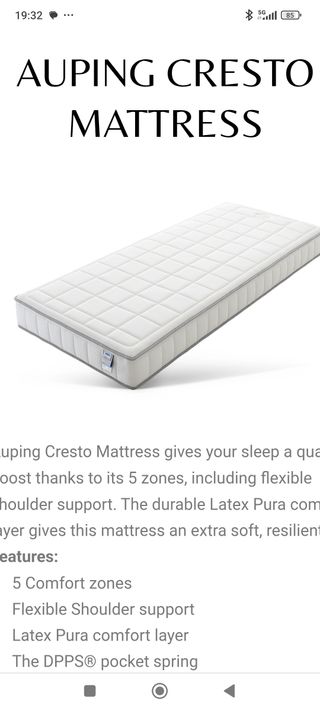 Colchón auping ,vale cama articulada