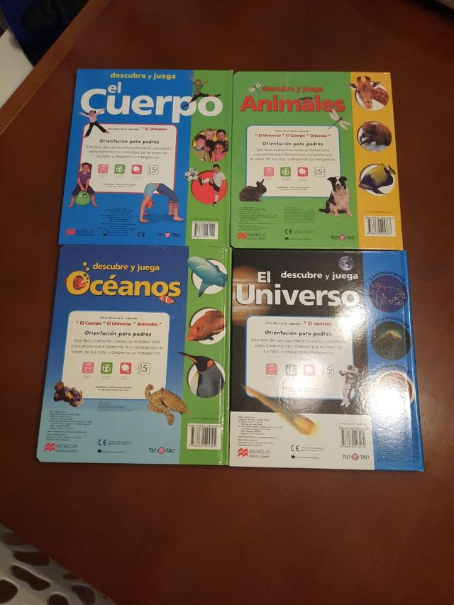 Libros descubre y juega