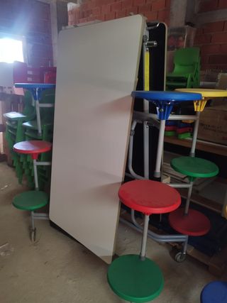 MESA INFANTIL PLEGABLE