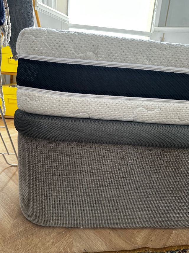 Canape Tapizado+Colchón Visco NUEVO