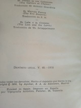Lote Ediciones Aguilar