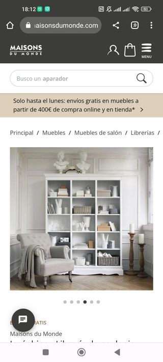 Estantería maison du monde Josephine.