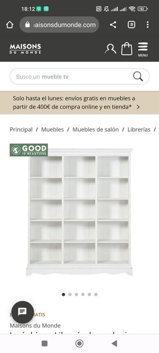 Estantería maison du monde Josephine.