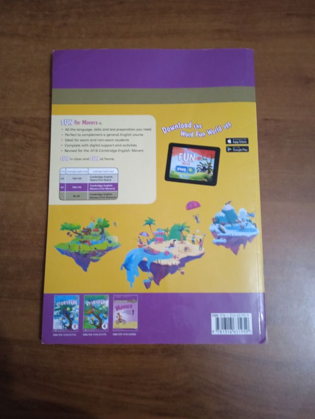 Libro di inglese fun for movers