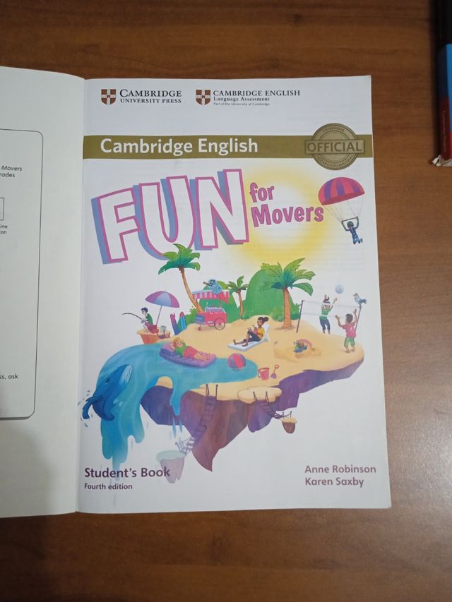 Libro di inglese fun for movers