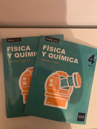 Libros física y química 4 ESO