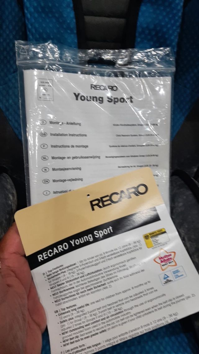 Silla coche Recaro Young Sport
