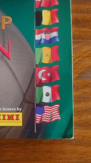 Panini Álbum Korea 2002 Plancha