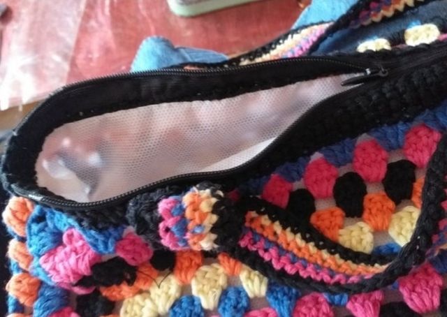 Precioso bolso crochet hecho a mano