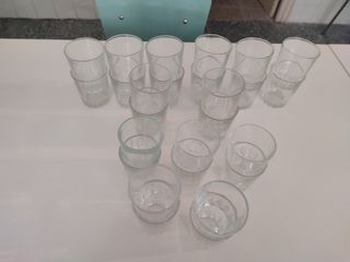 Vasos de vino o chupito