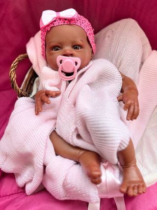 bebe reborn piel morena 