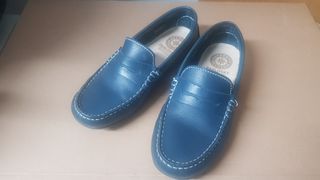 Zapato mocasín Pabloski azul marino