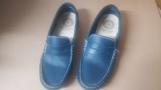 Zapato mocasín Pabloski azul marino