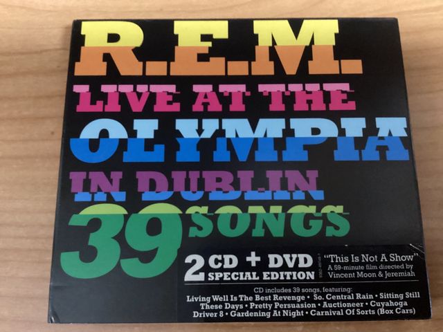 R.E.M. LOTE CDS LIVE, ACCELERATE, OLYMPIA..