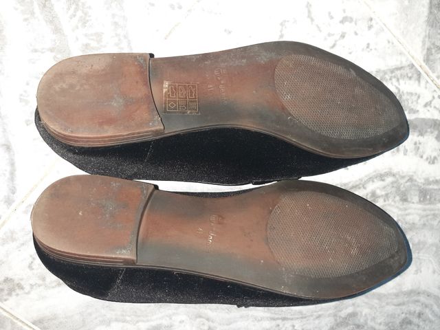 Zapatos planos Mocasines negros 41 mujer otoño new