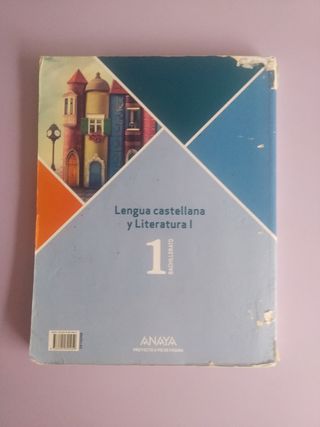 lengua castellana y literatura 1 bachillerato