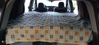 Muebles camperización para 3 personas.