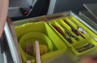 Muebles camperización para 3 personas.