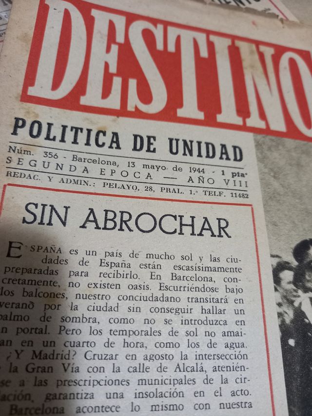 Revista DESTINO 13 Mayo 1944