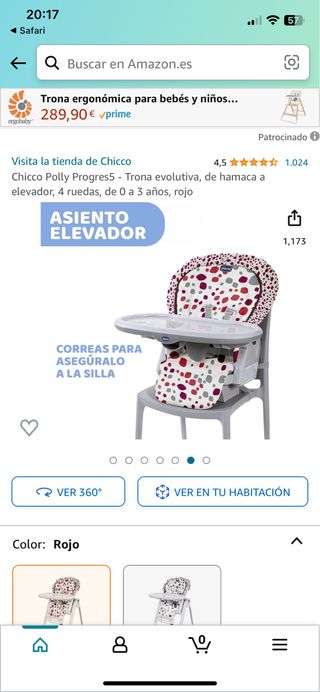 trona Chicco Polly Progres 5