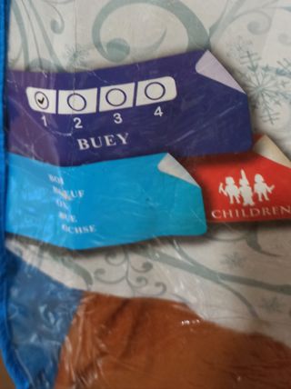 Disfraz buey niño/a