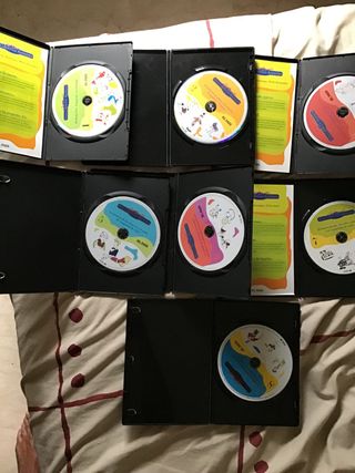 lote 7 DVDs, cuentos de Hans Christian Andersen