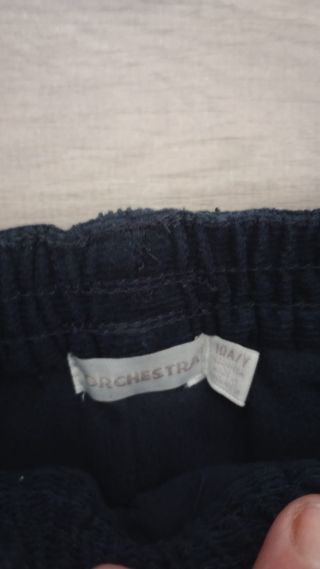 Pantalones forrado polar Azules pana Niño