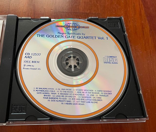 CD Spirituals by The Golden Gate Quartet