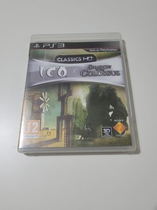 Ico y shadow of the colossus ps3 d'occasion pour 35 EUR in Móstoles sur  WALLAPOP