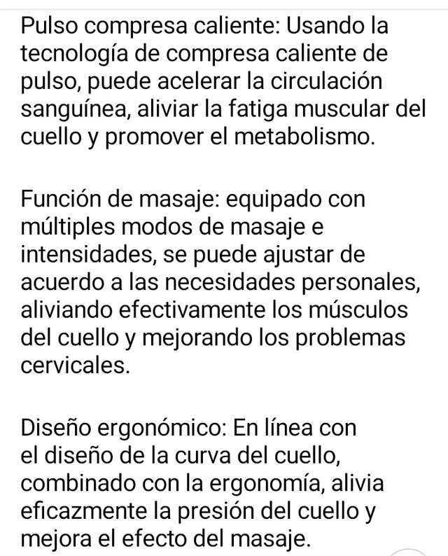 Masajeador cuello y espalda