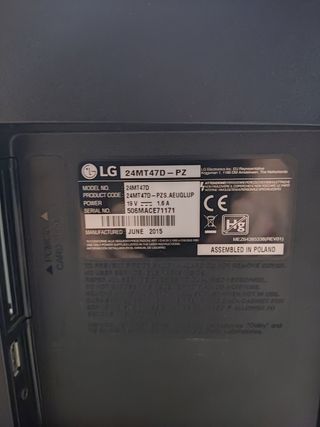 TV LG 24"