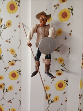 MARIONETA DE DON QUIJOTE FIRMADA POR CARMEN F SANZ