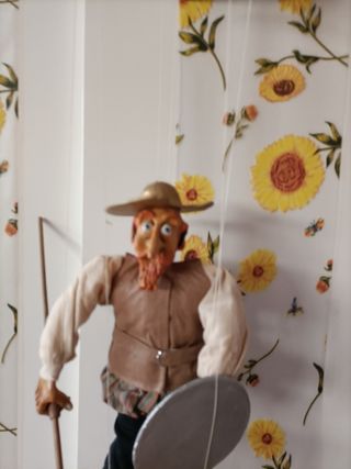 MARIONETA DE DON QUIJOTE FIRMADA POR CARMEN F SANZ