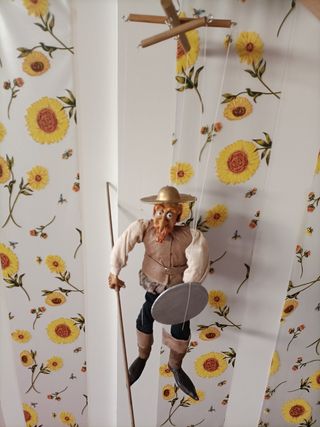 MARIONETA DE DON QUIJOTE FIRMADA POR CARMEN F SANZ