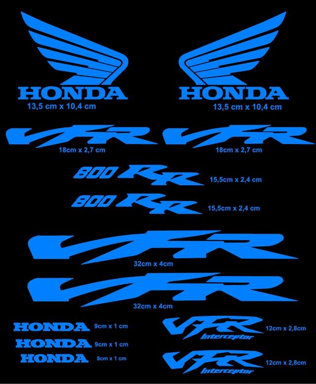 Pegatinas para honda VFR 800