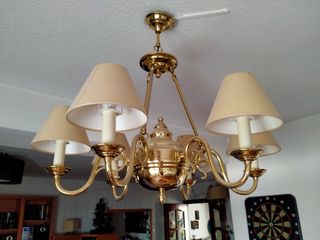 Lampara tipo araña salón