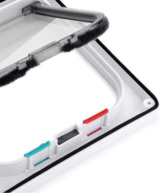 Puerta magnetica giratoria gatos mascotas