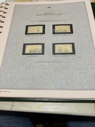 hojas efilcar 1987 y 1988